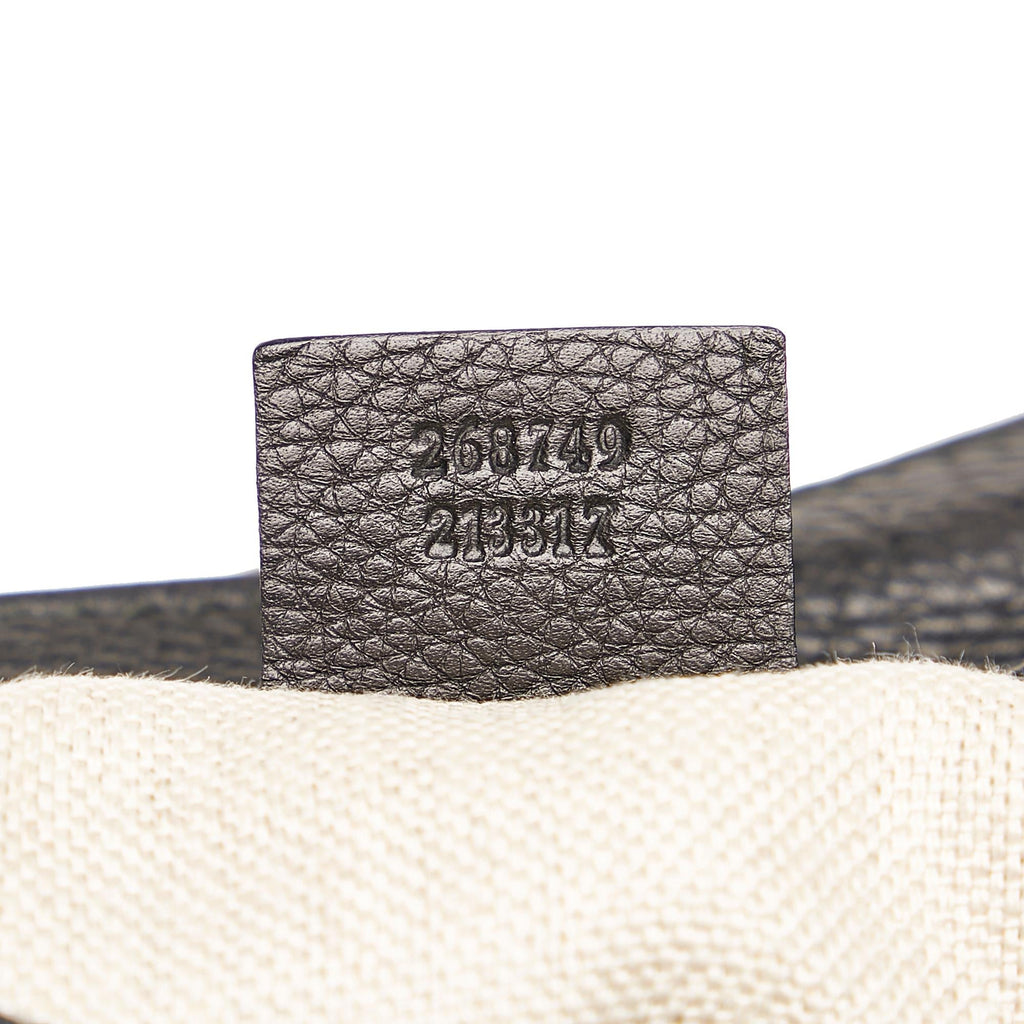 Gucci Greenwich Leather Shoulder Bag (SHG-31409)