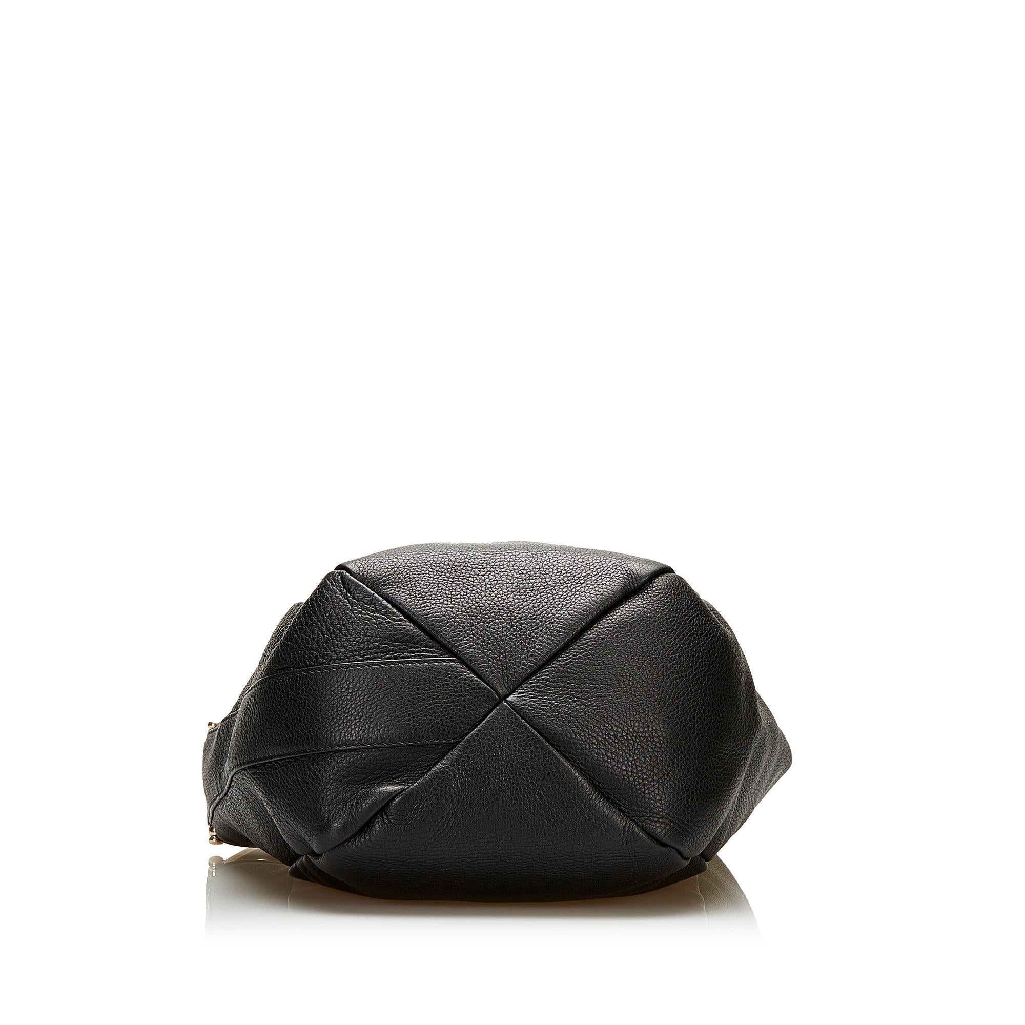 Gucci Greenwich Leather Shoulder Bag (SHG-35268)
