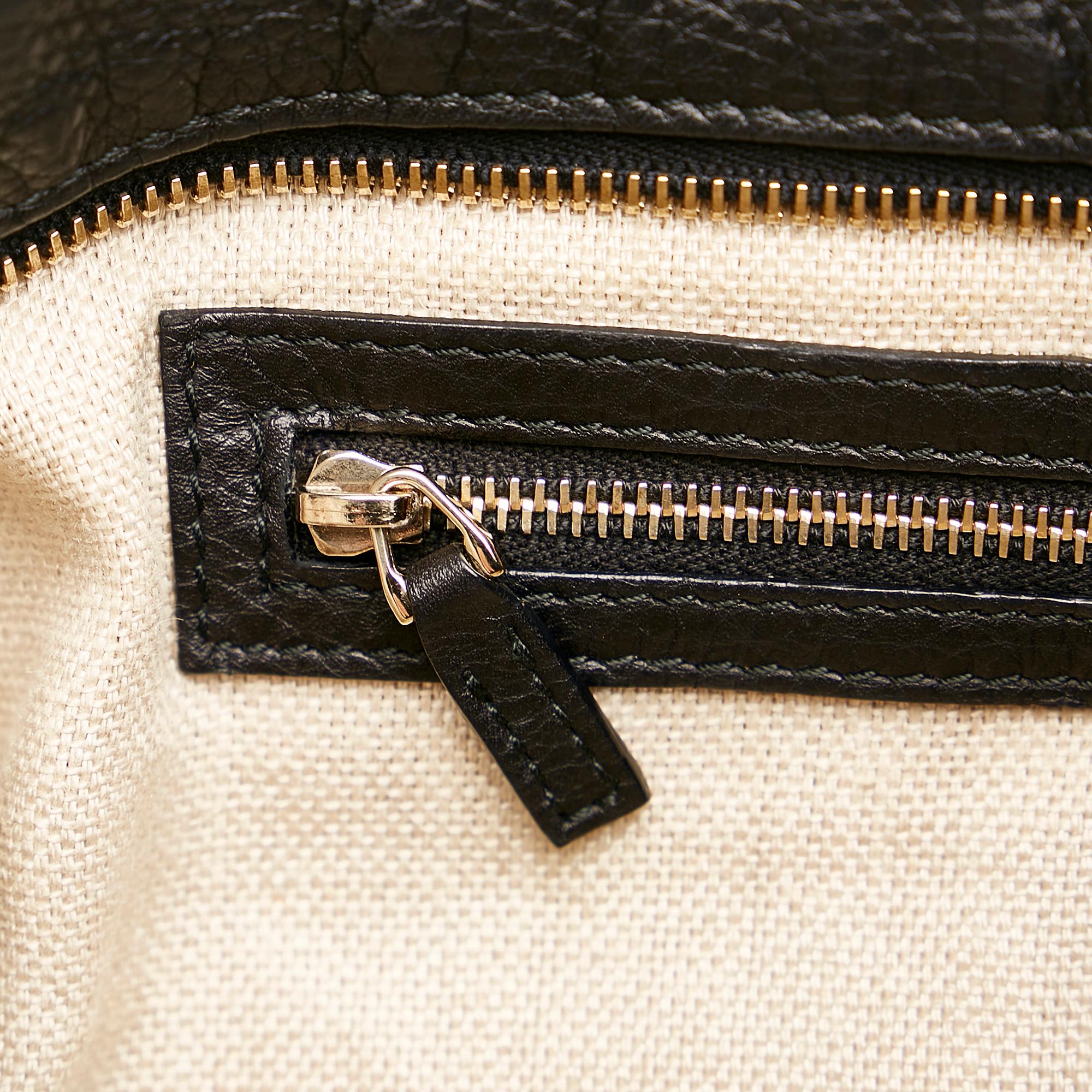 Gucci Greenwich Leather Shoulder Bag (SHG-35268)