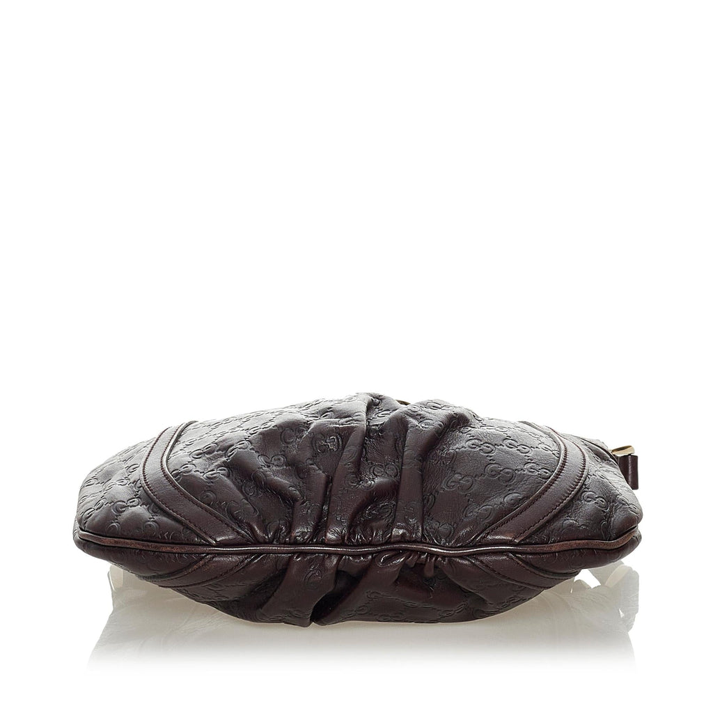 Gucci Guccissima Abbey D-Ring Crossbody Bag (SHG-28108)