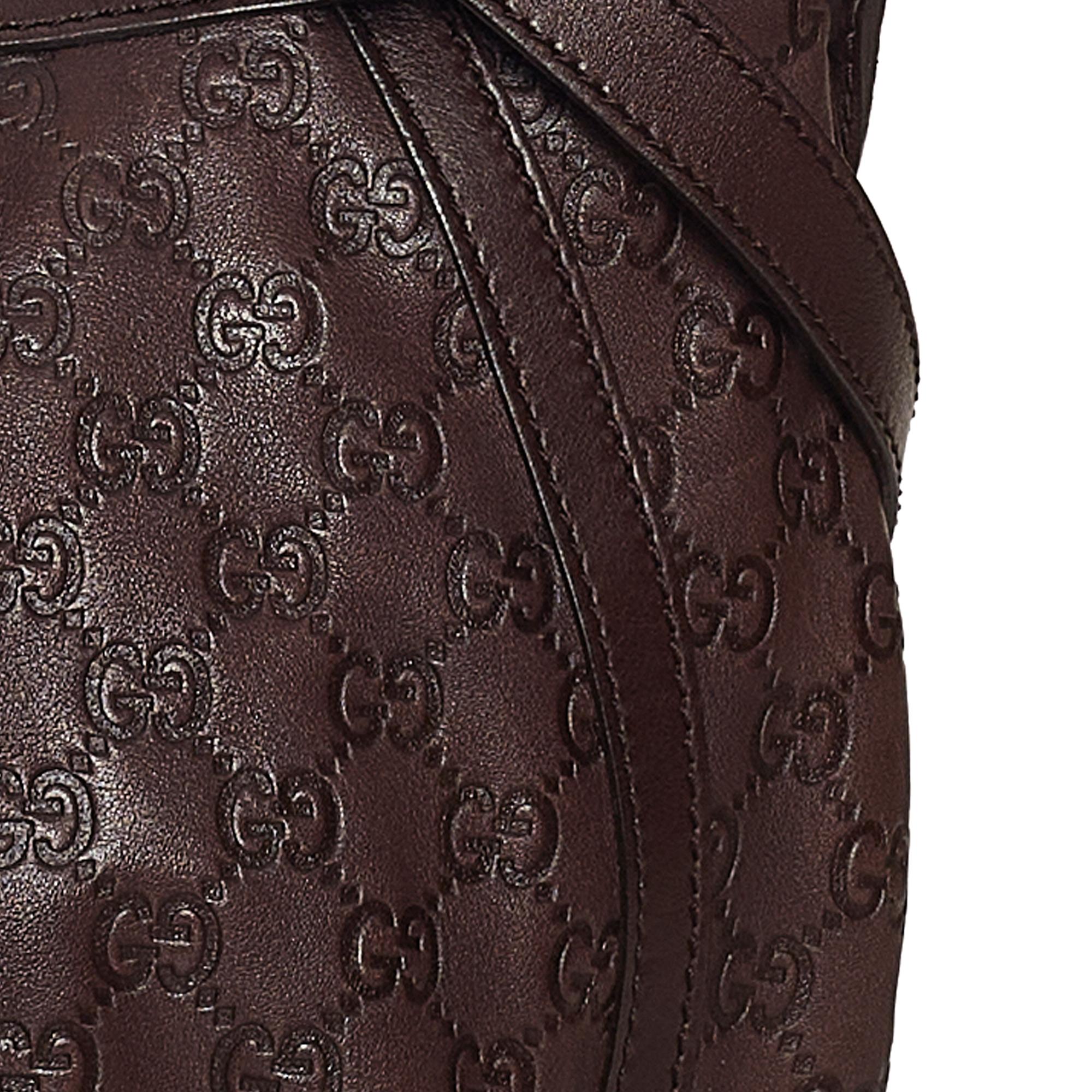Gucci Guccissima Abbey D-Ring Crossbody Bag (SHG-29618)
