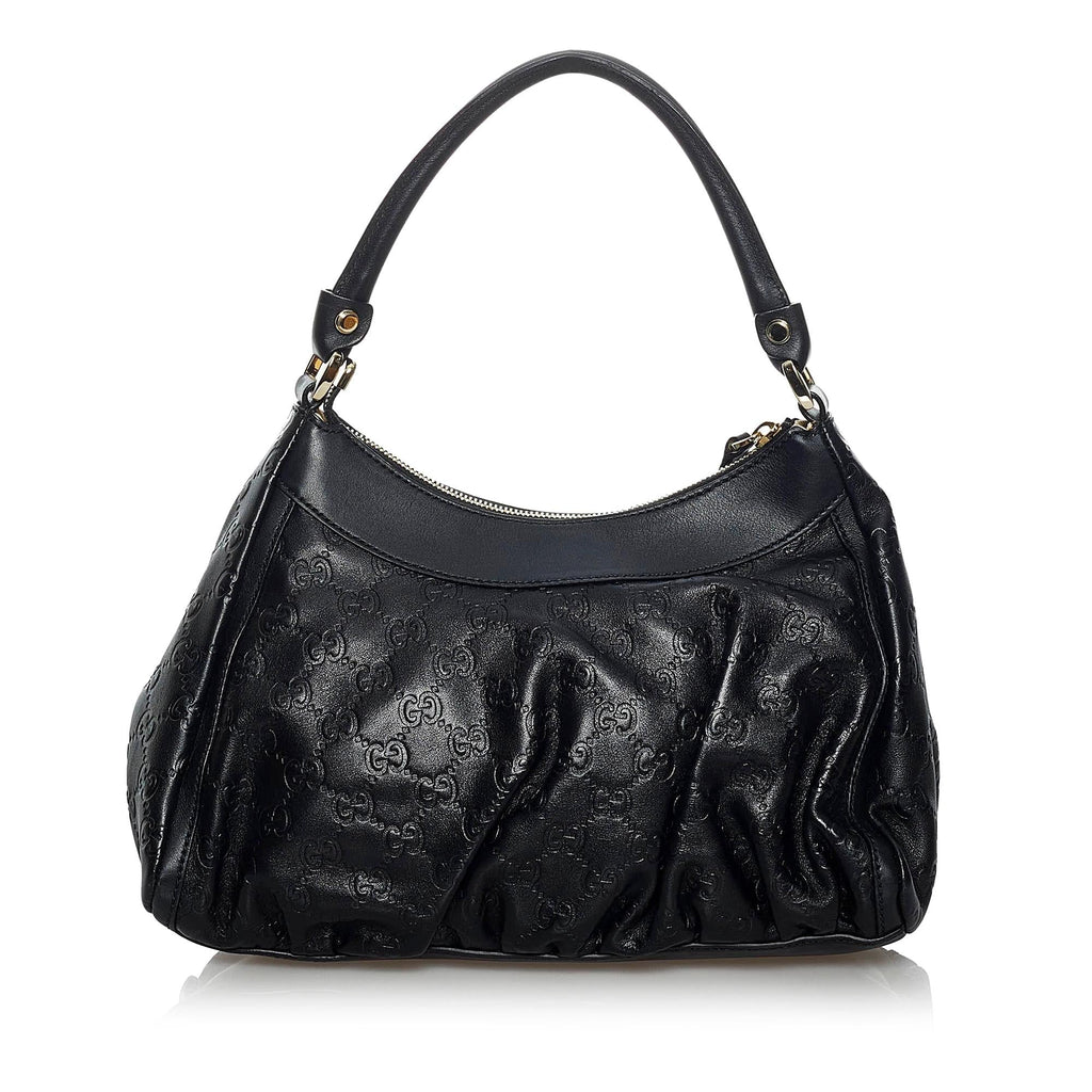 Gucci Guccissima Abbey D-Ring Shoulder Bag (SHG-33707)