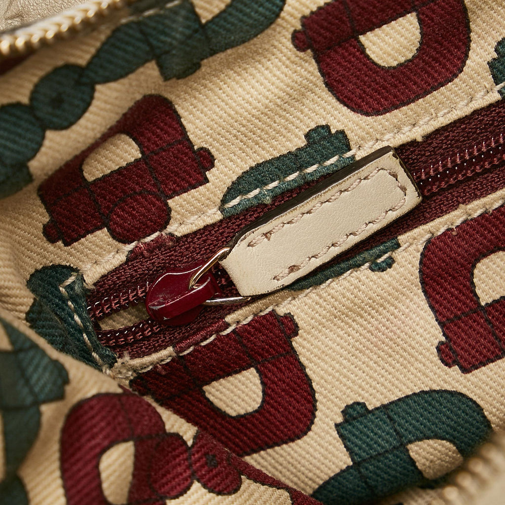 Gucci Guccissima Abbey D-Ring Shoulder Bag (SHG-34908)