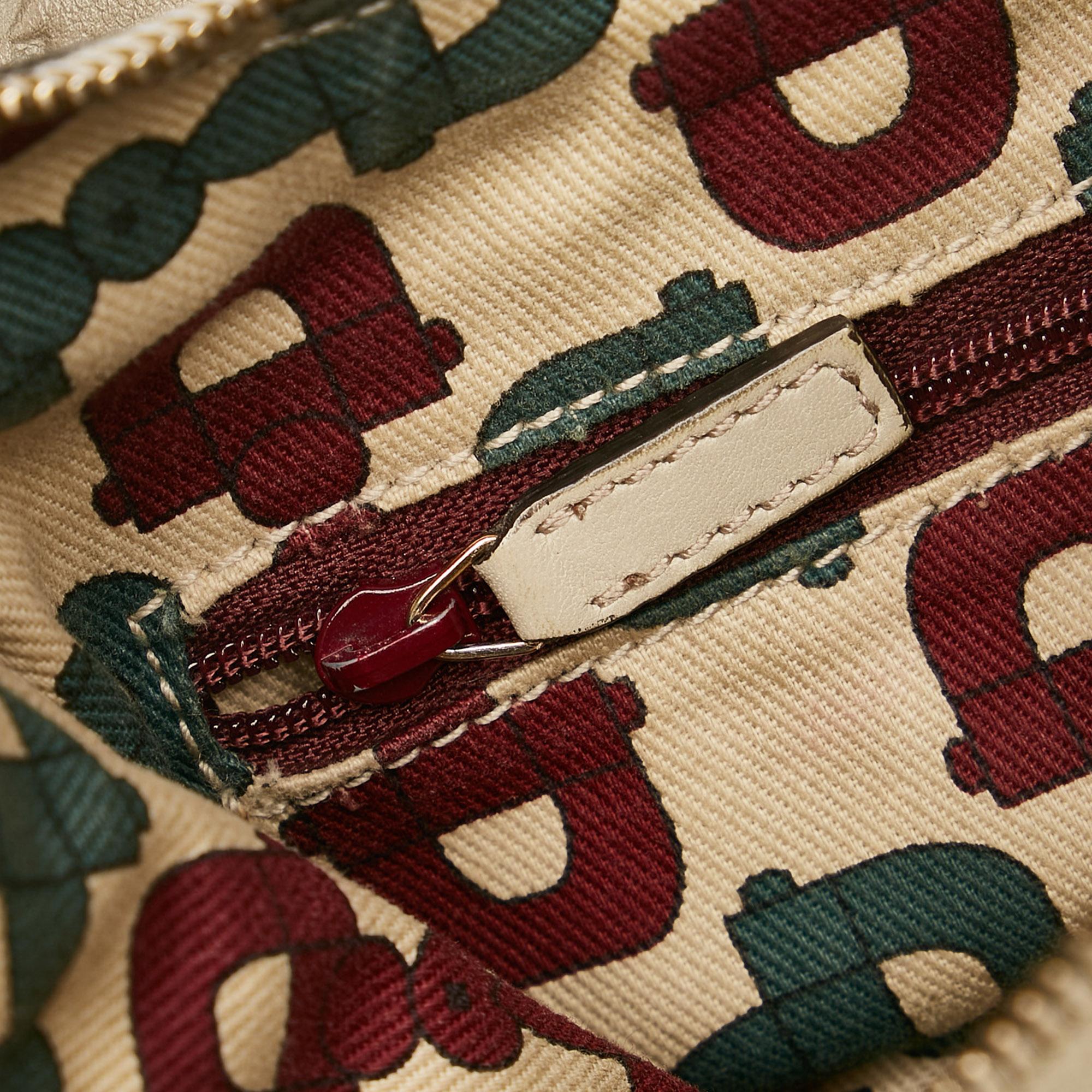 Gucci Guccissima Abbey D-Ring Shoulder Bag (SHG-34908)