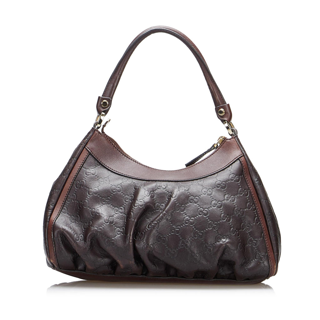 Gucci Guccissima Abbey D-Ring Shoulder Bag (SHG-4Wl8wB)