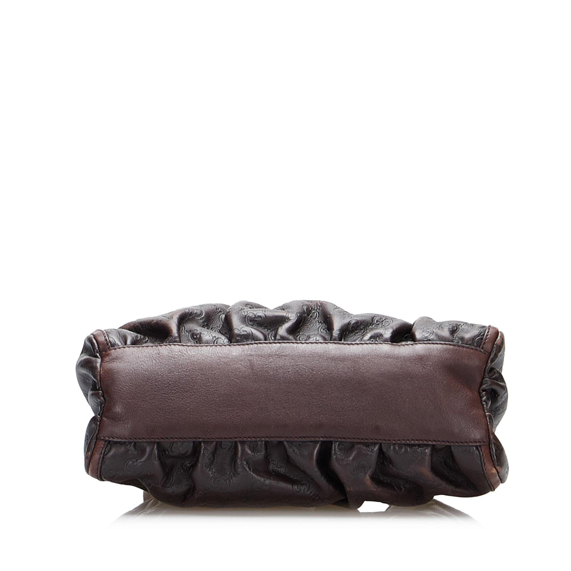 Gucci Guccissima Abbey D-Ring Shoulder Bag (SHG-4Wl8wB)