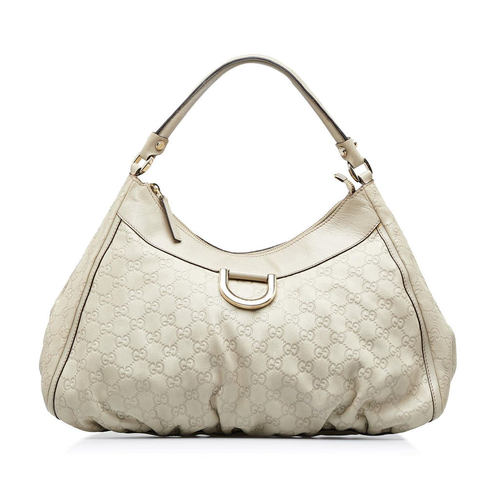 Gucci Guccissima Abbey D-Ring Shoulder Bag (SHG-mTplnY)