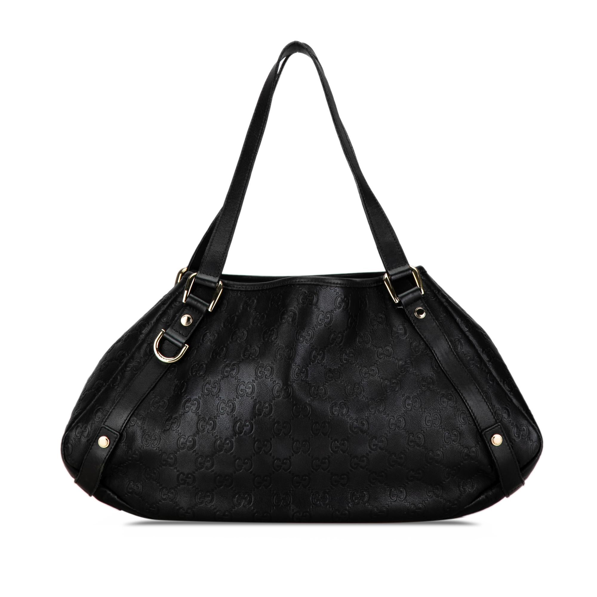 Gucci Guccissima Abbey D Ring Shoulder Bag (SHG-LNOOv0)