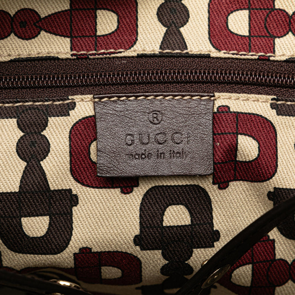 Gucci Guccissima Abbey D-Ring Shoulder Bag (SHG-JF2beD)