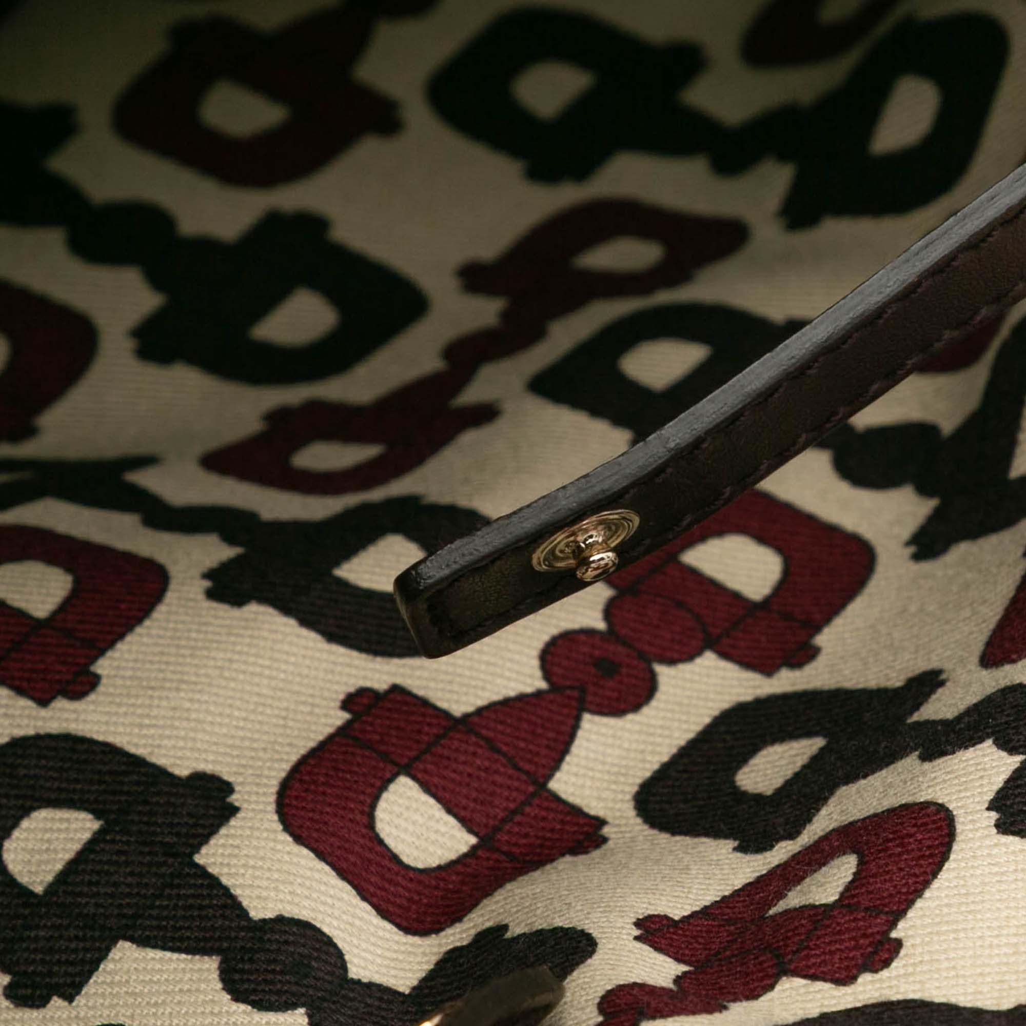 Gucci Guccissima Abbey D Ring Tote