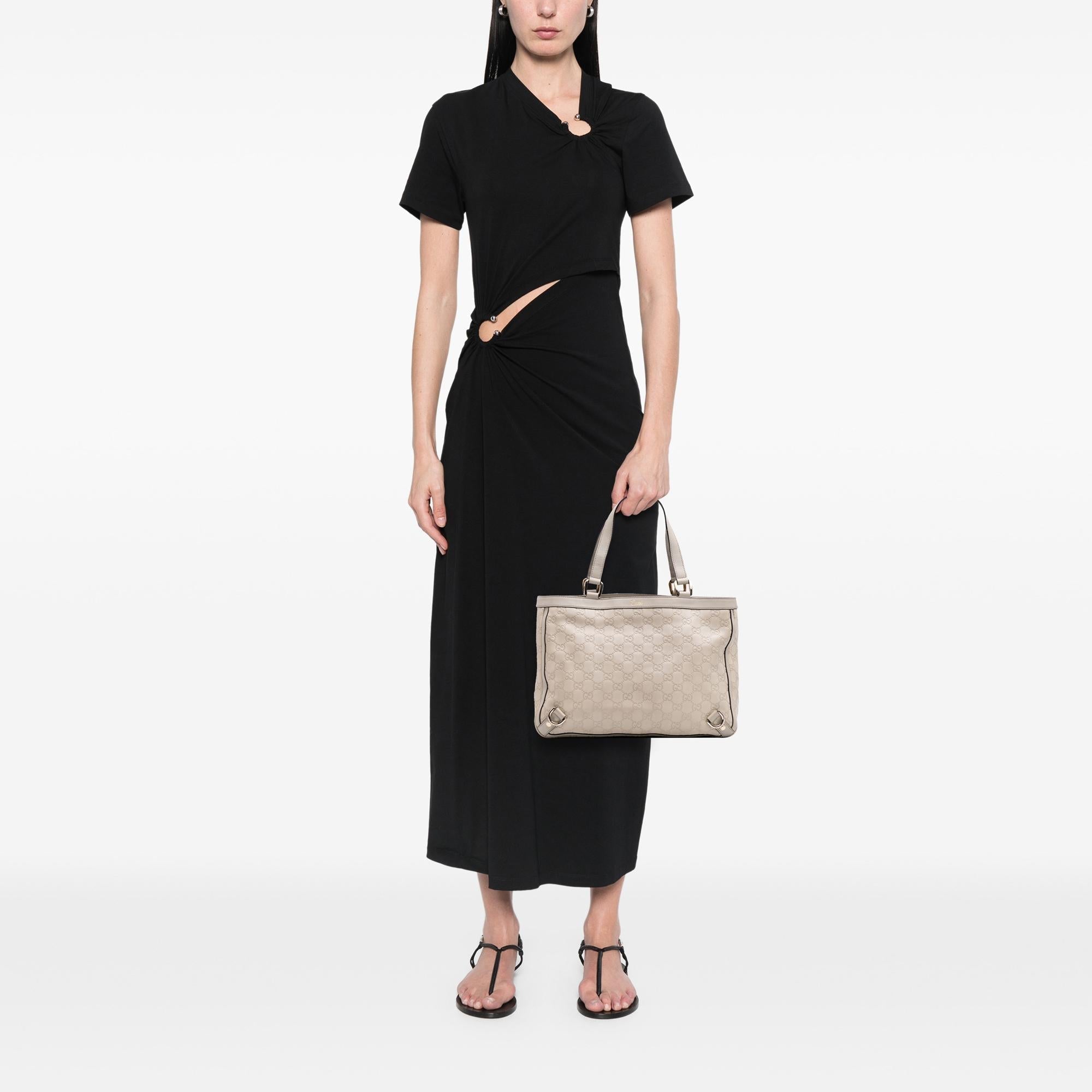 Gucci Guccissima Abbey D Ring Tote