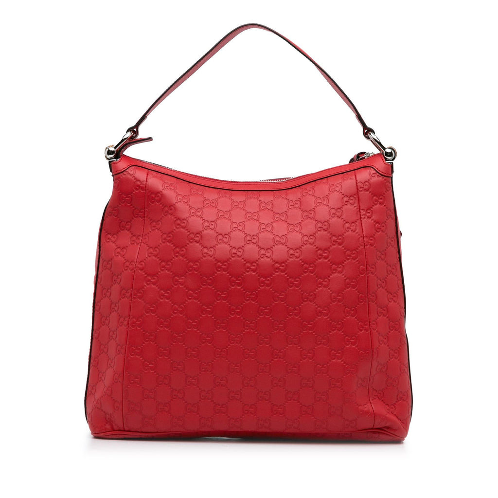 Gucci Guccissima Bamboo Shoulder Bag (SHG-Zkij8n)