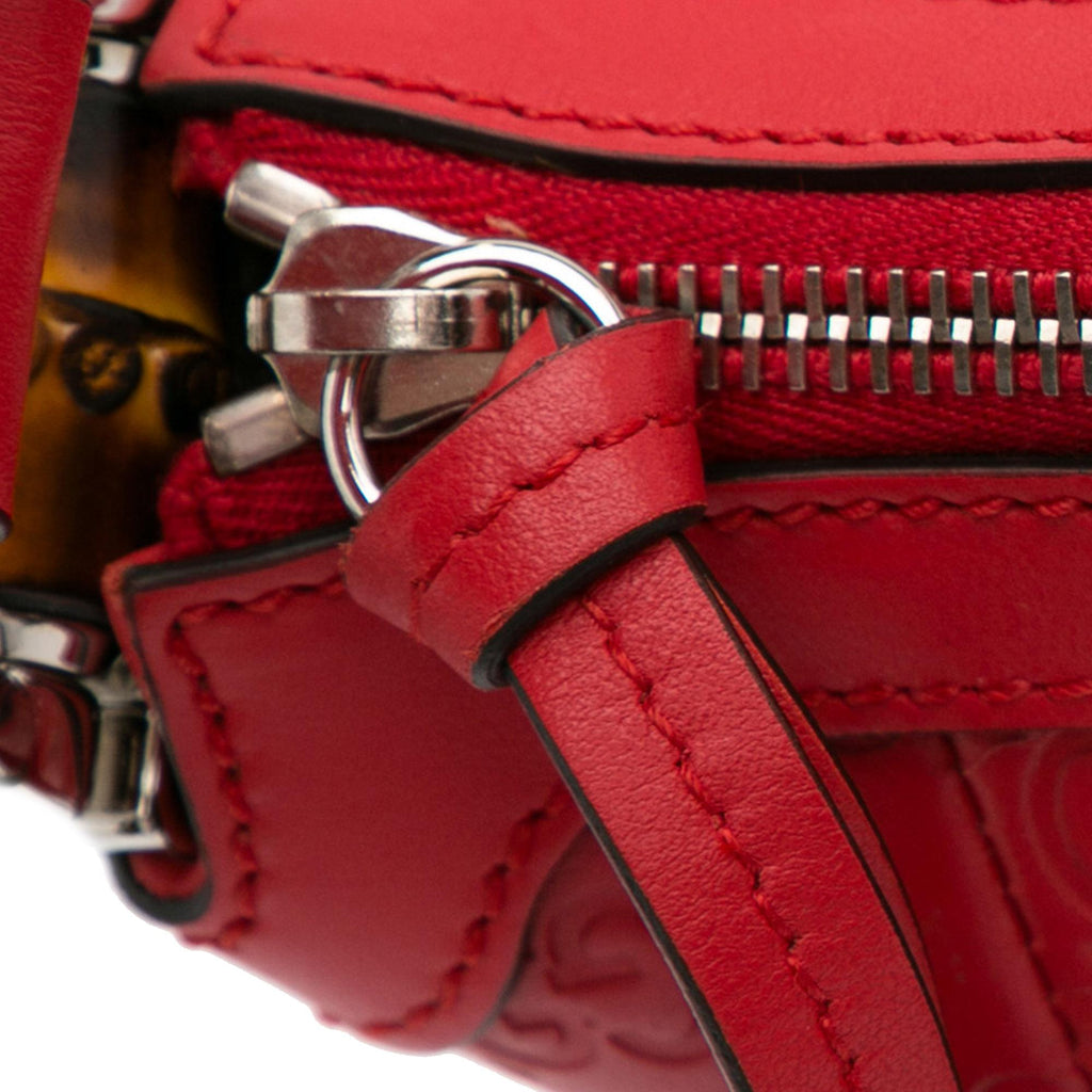 Gucci Guccissima Bamboo Shoulder Bag (SHG-Zkij8n)
