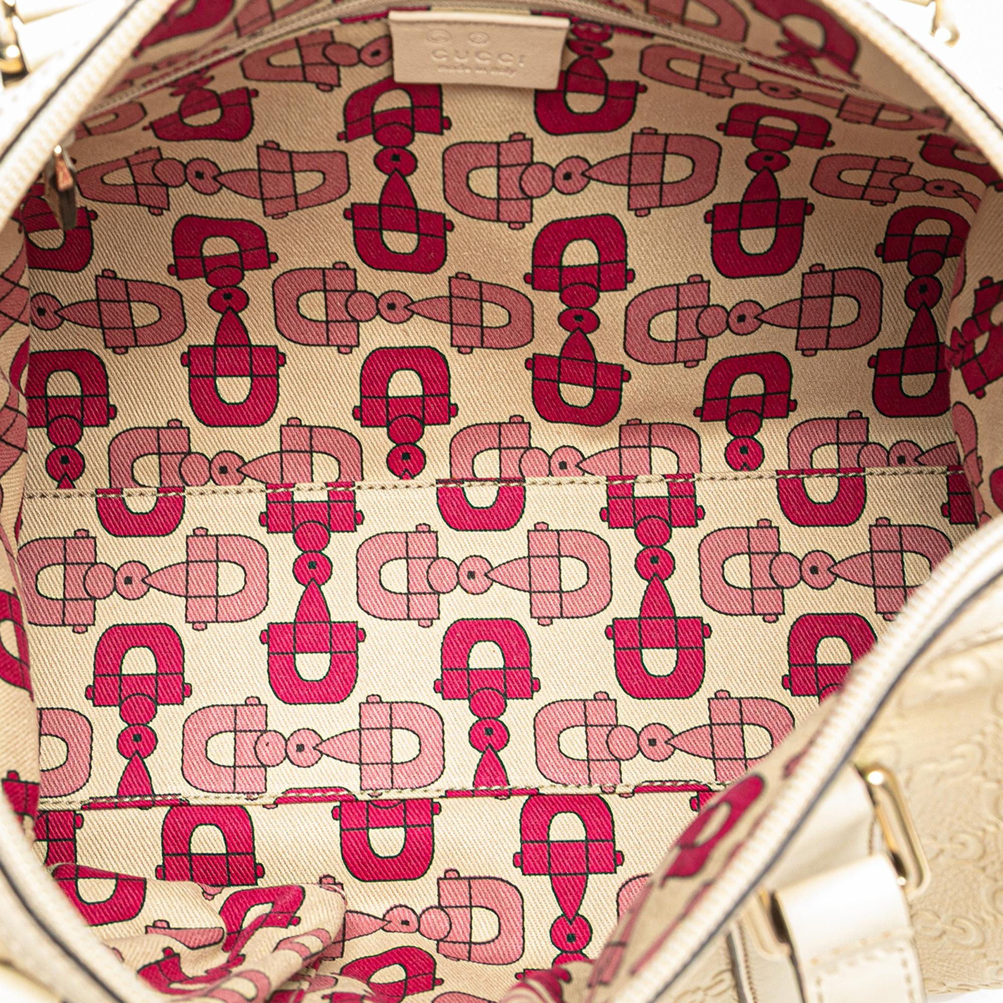 Gucci Guccissima Boston Bag