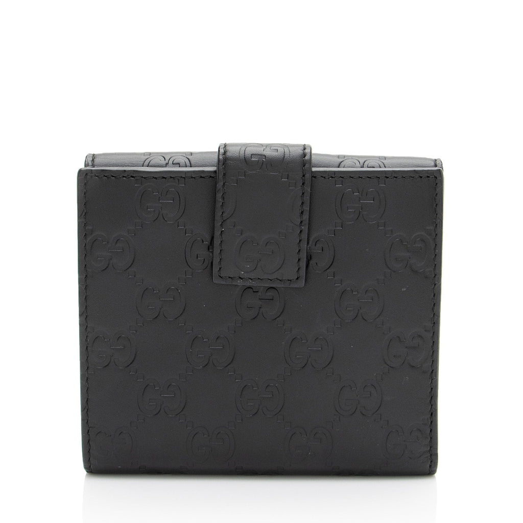 Gucci Guccissima Bow Signature FrLBch Wallet