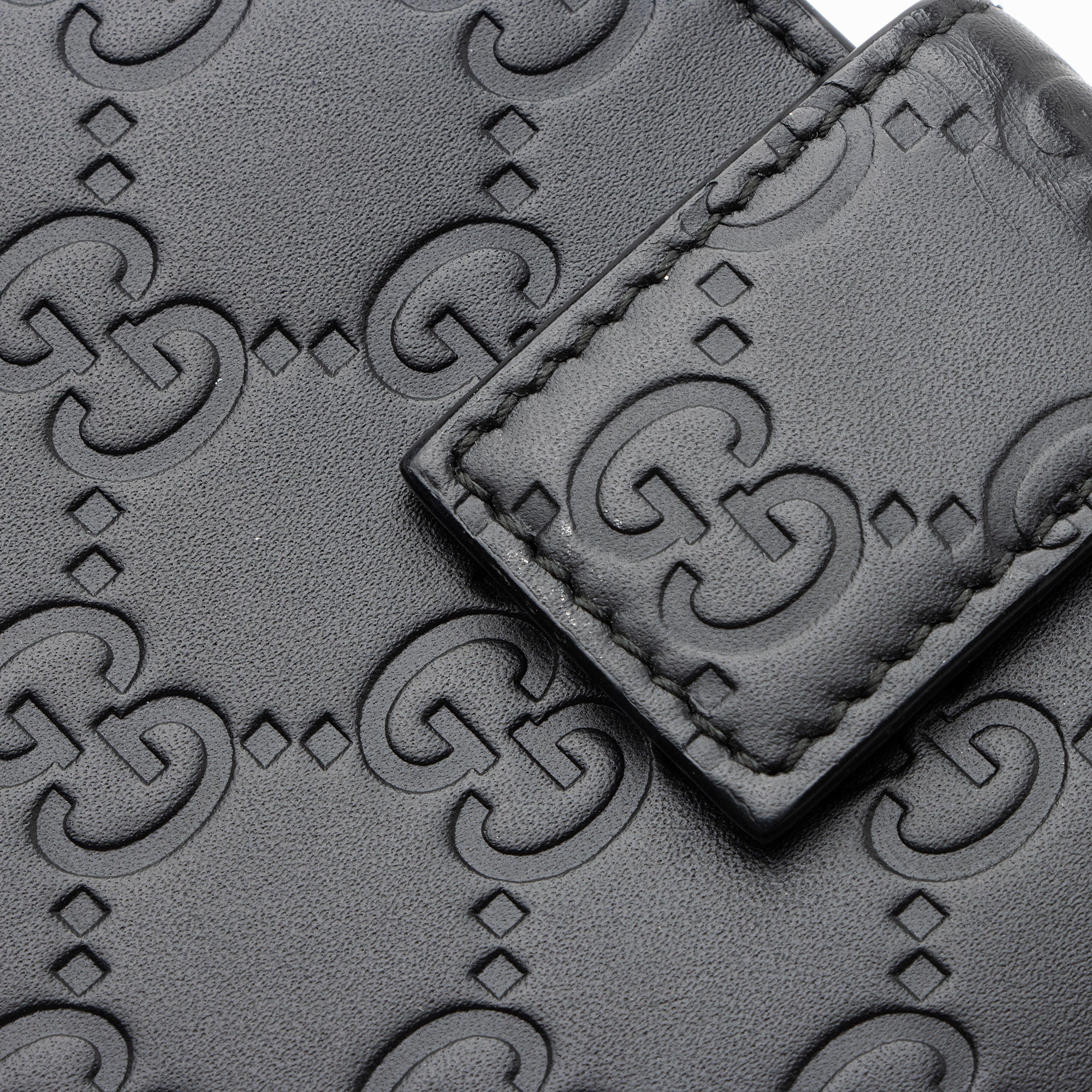 Gucci Guccissima Bow Signature FrLBch Wallet