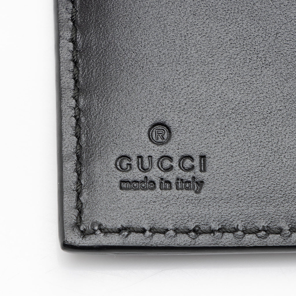 Gucci Guccissima Bow Signature FrLBch Wallet