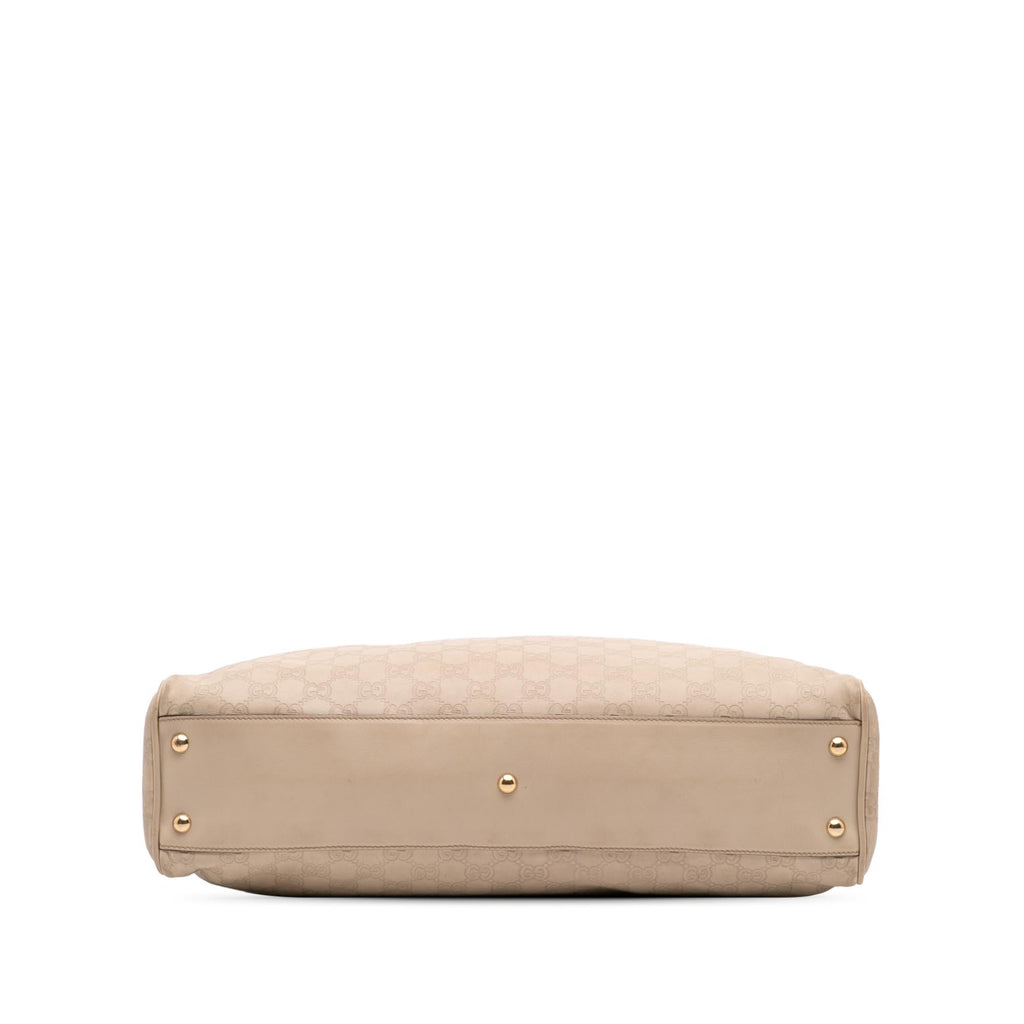 Gucci Guccissima Braided Peggy Tote