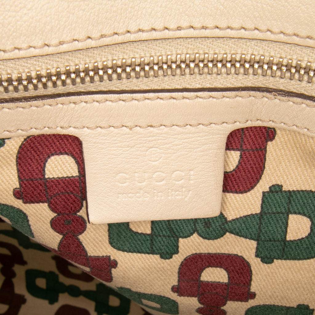Gucci Guccissima Braided Peggy Tote