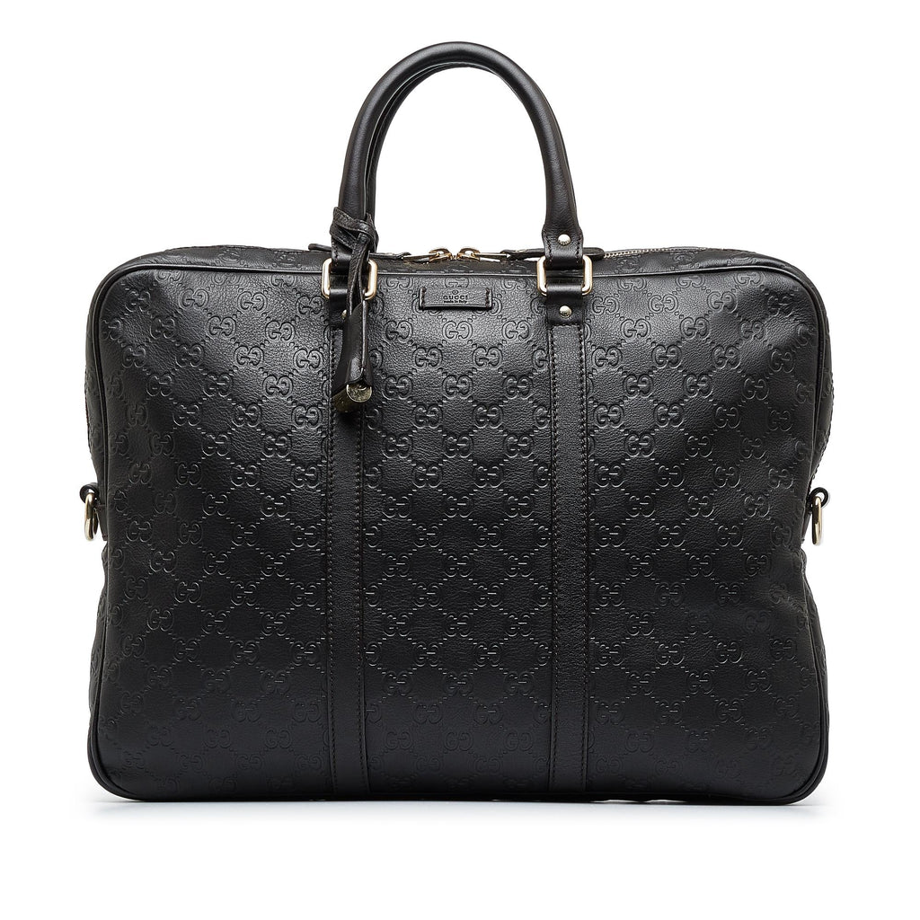 Gucci Guccissima Briefcase (SHG-pCzGtf)