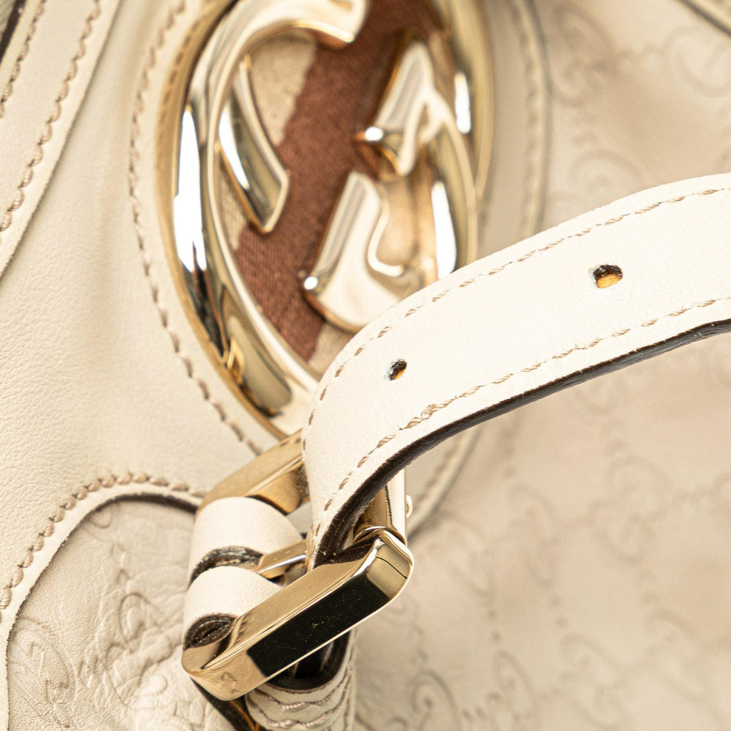 Gucci Guccissima Britt Boston Bag
