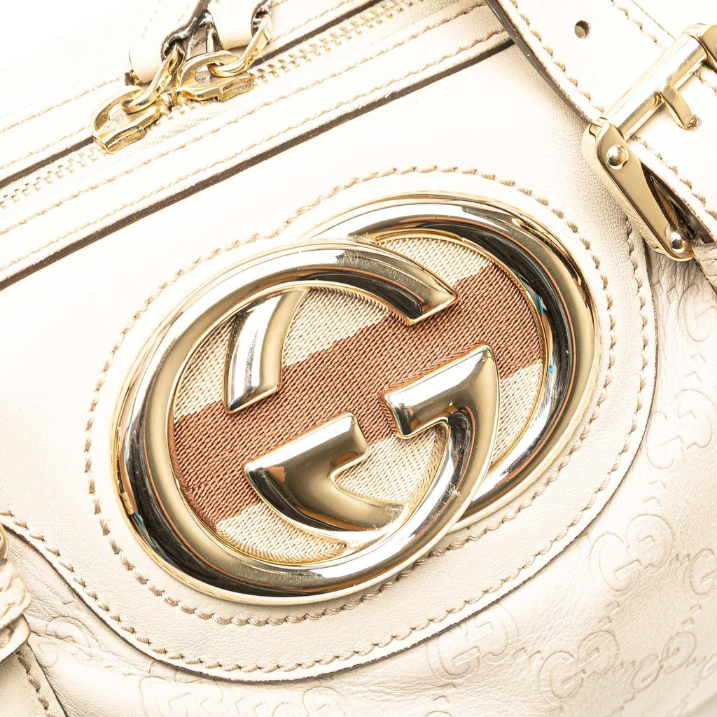 Gucci Guccissima Britt Boston Bag