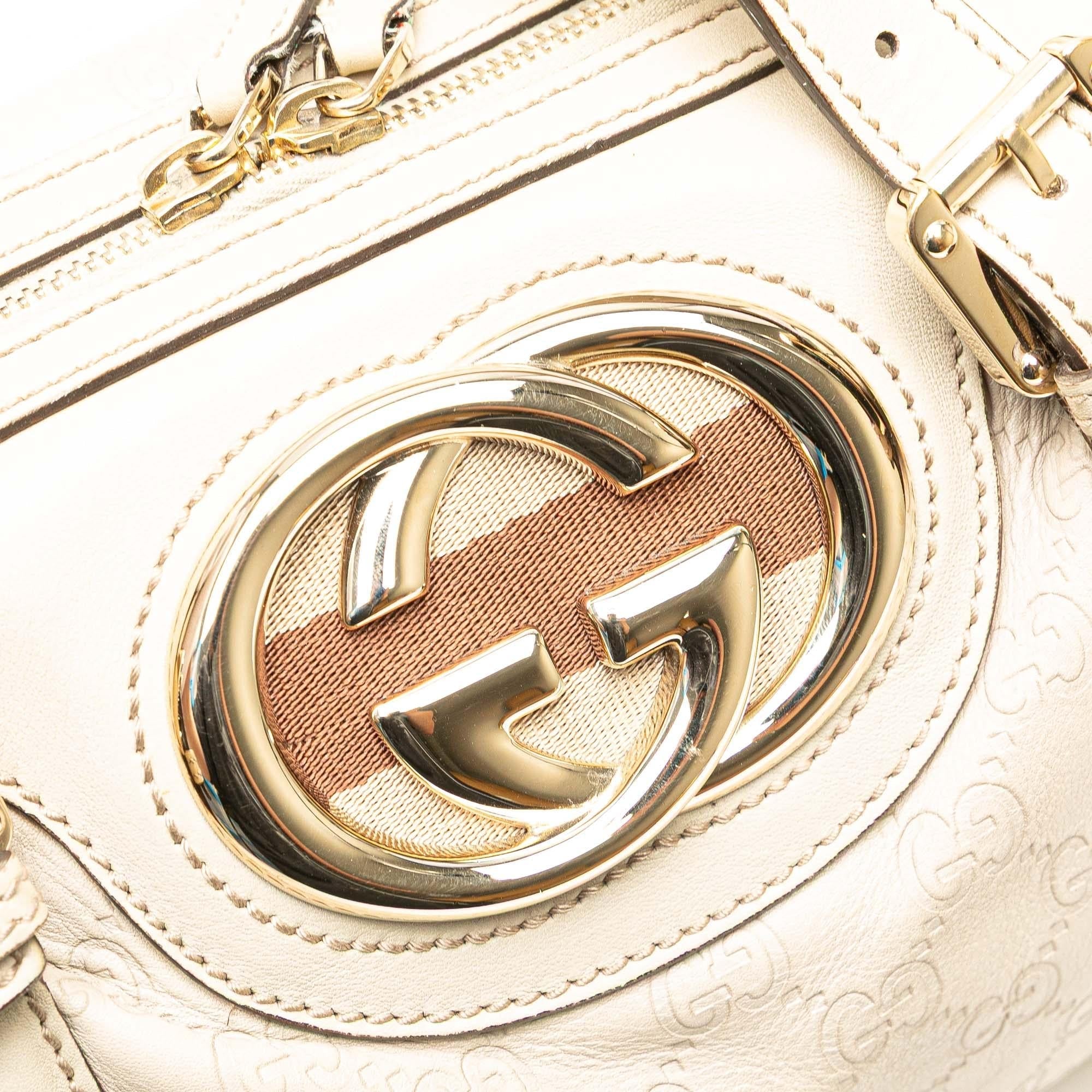 Gucci Guccissima Britt Boston Bag