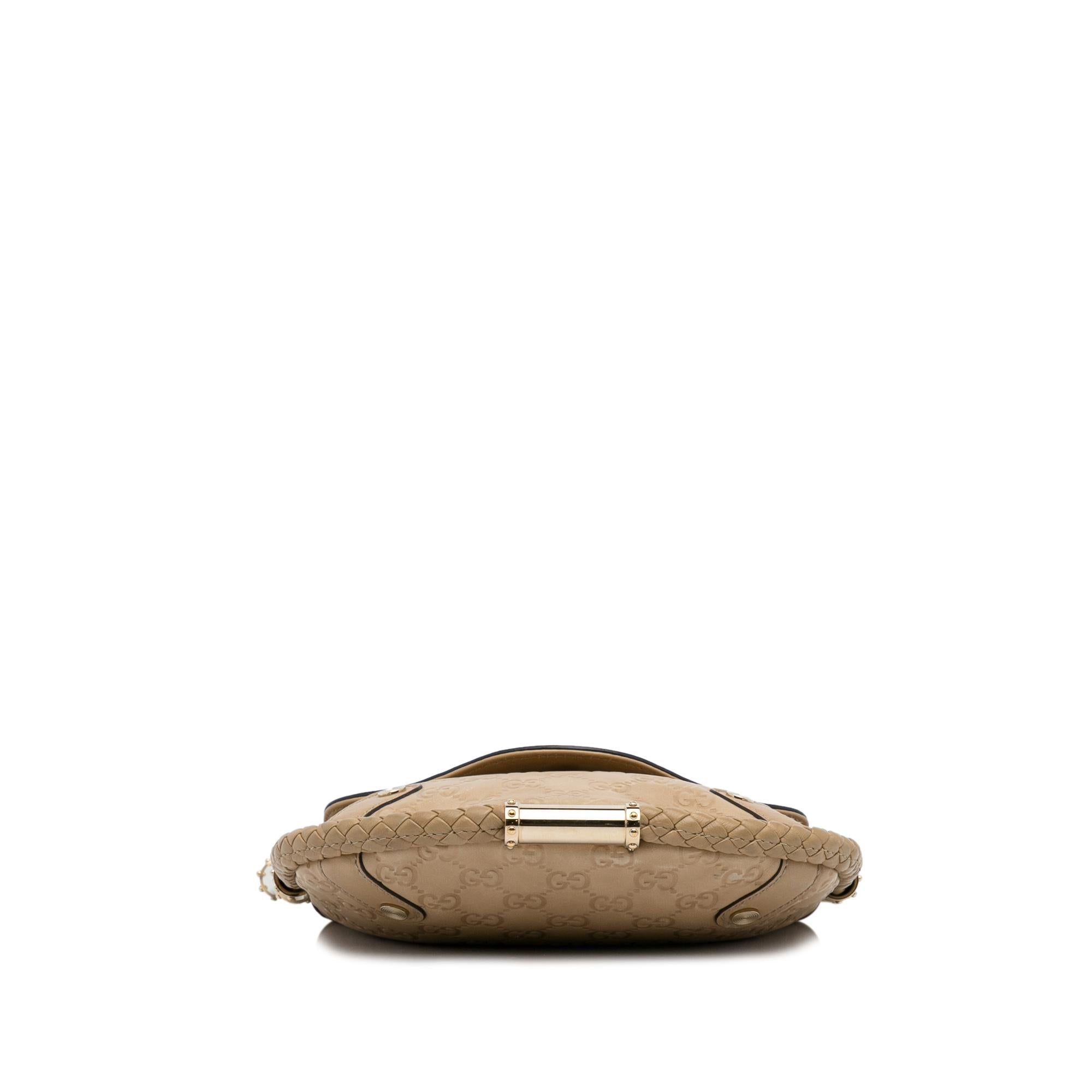 Gucci Guccissima Britt Shoulder Bag (SHG-FQ733L)