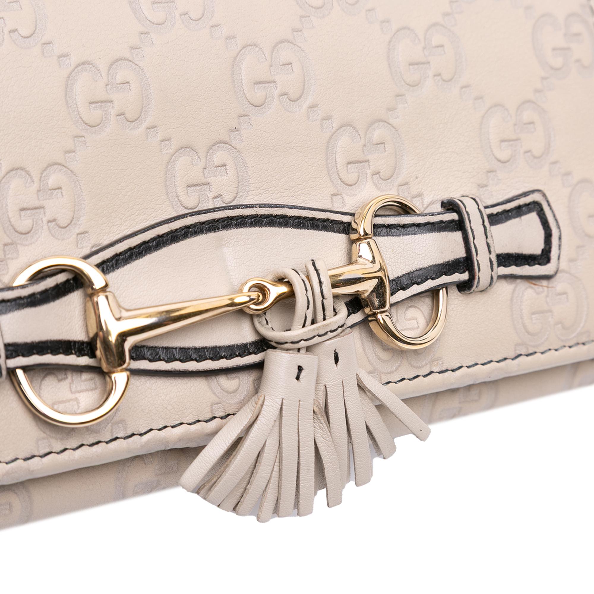 Gucci Guccissima Emily Wallet On Chain