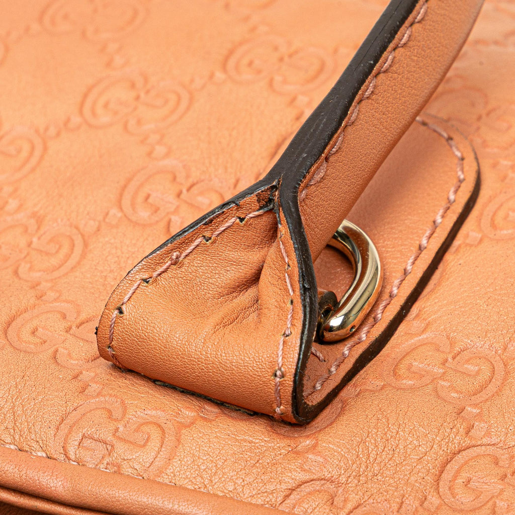 Gucci Guccissima Heart Bit Satchel