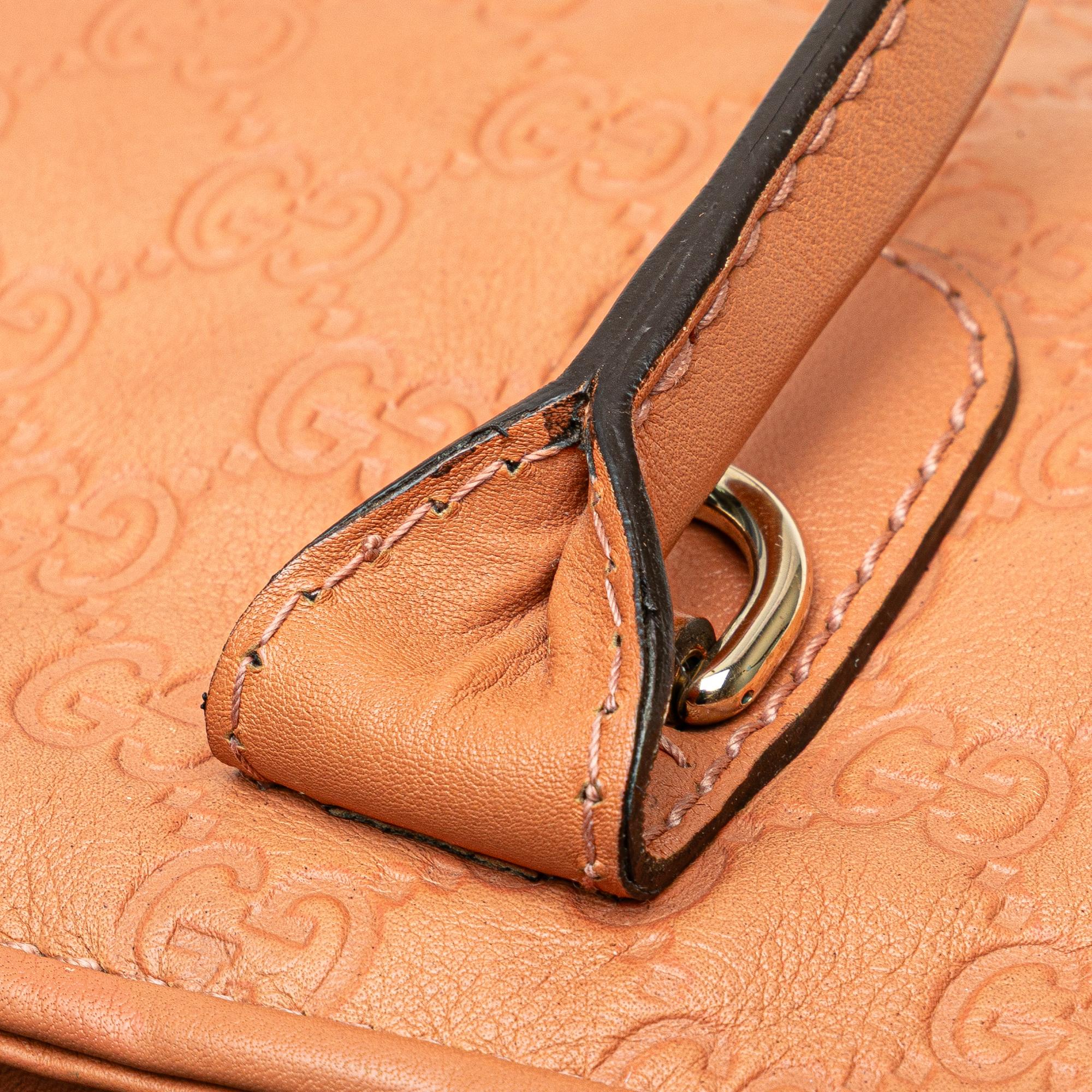 Gucci Guccissima Heart Bit Satchel