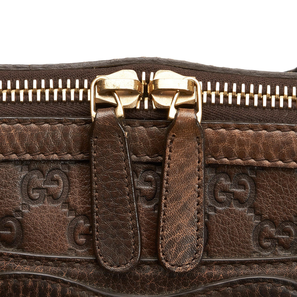 Gucci Guccissima Horsebit Catherine Satchel (SHG-ZAtsDg)