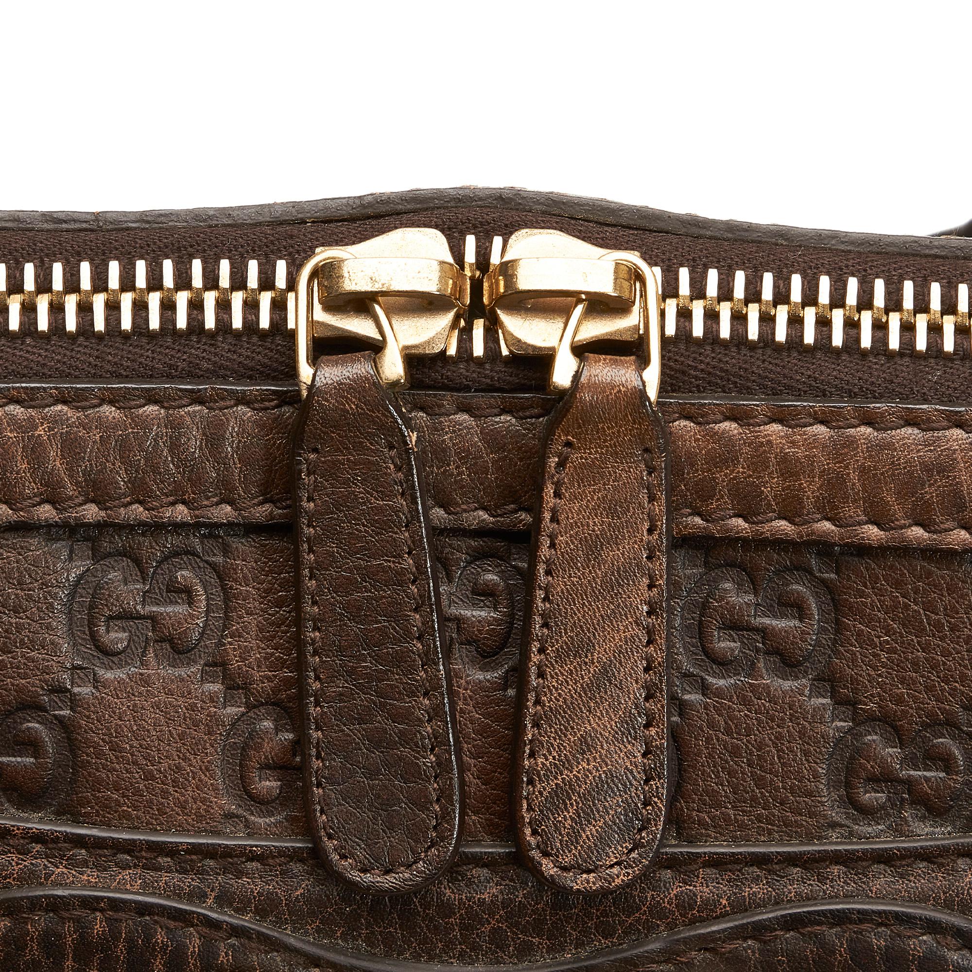 Gucci Guccissima Horsebit Catherine Satchel (SHG-ZAtsDg)