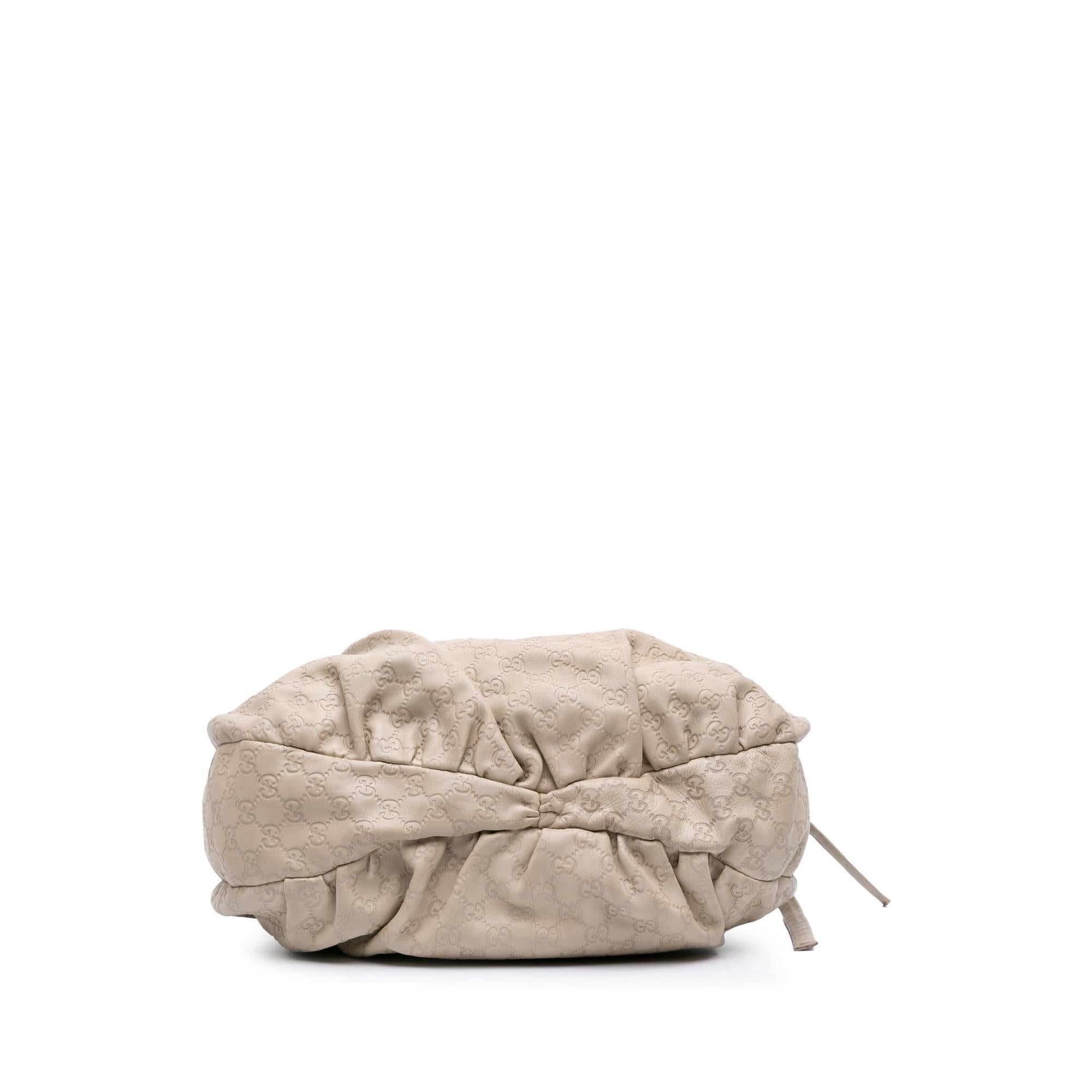 Gucci Guccissima Hysteria Crest Hobo