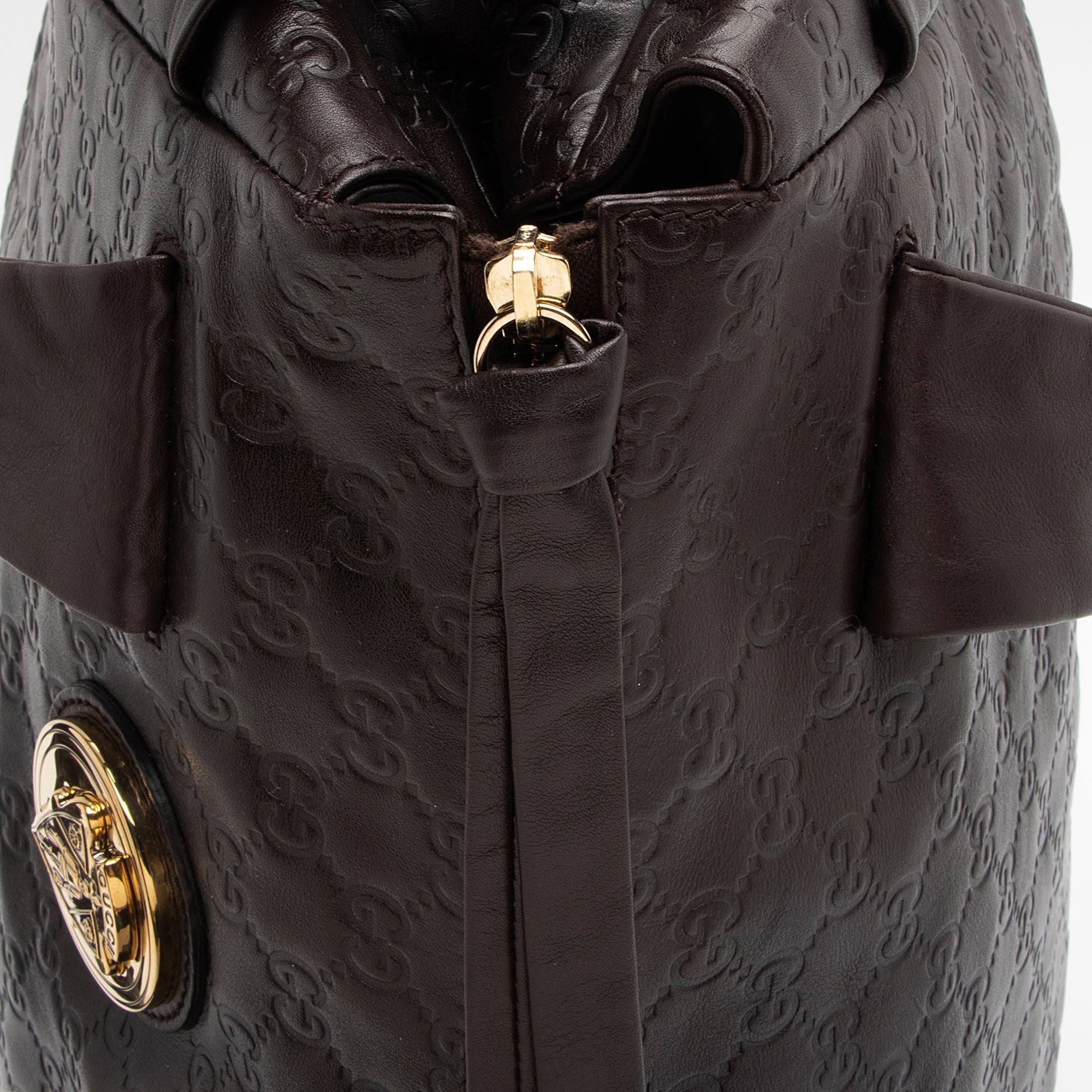 Gucci Guccissima Leather Hysteria Tote (SHF-U9A7KY)