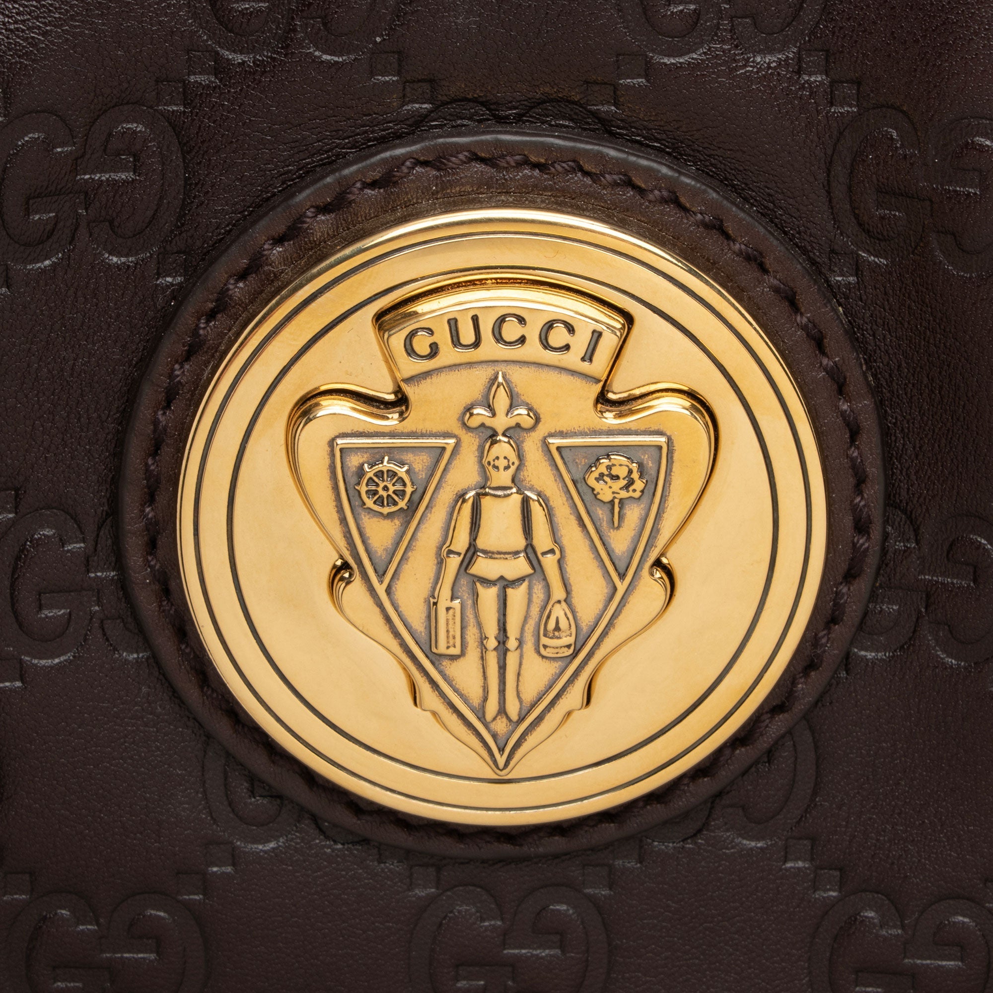 Gucci Guccissima Leather Hysteria Tote (SHF-U9A7KY)