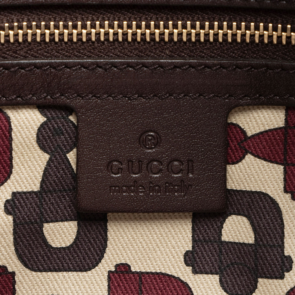 Gucci Guccissima Leather Hysteria Tote (SHF-U9A7KY)