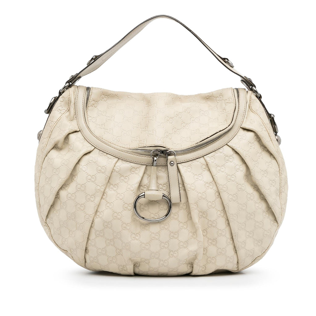 Gucci Guccissima Icon Bit Satchel (SHG-WNRwkm)