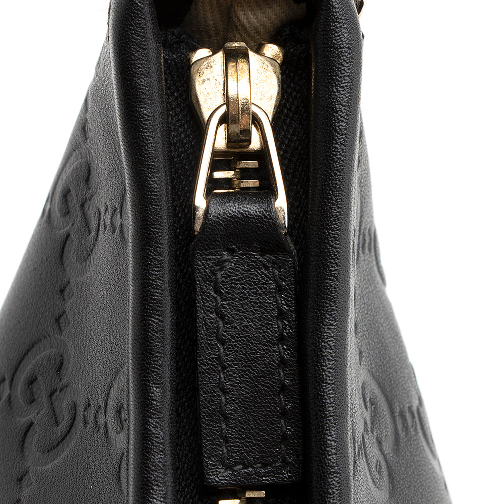 Gucci Guccissima Leather Abbey Medium Hobo (SHF-21546)