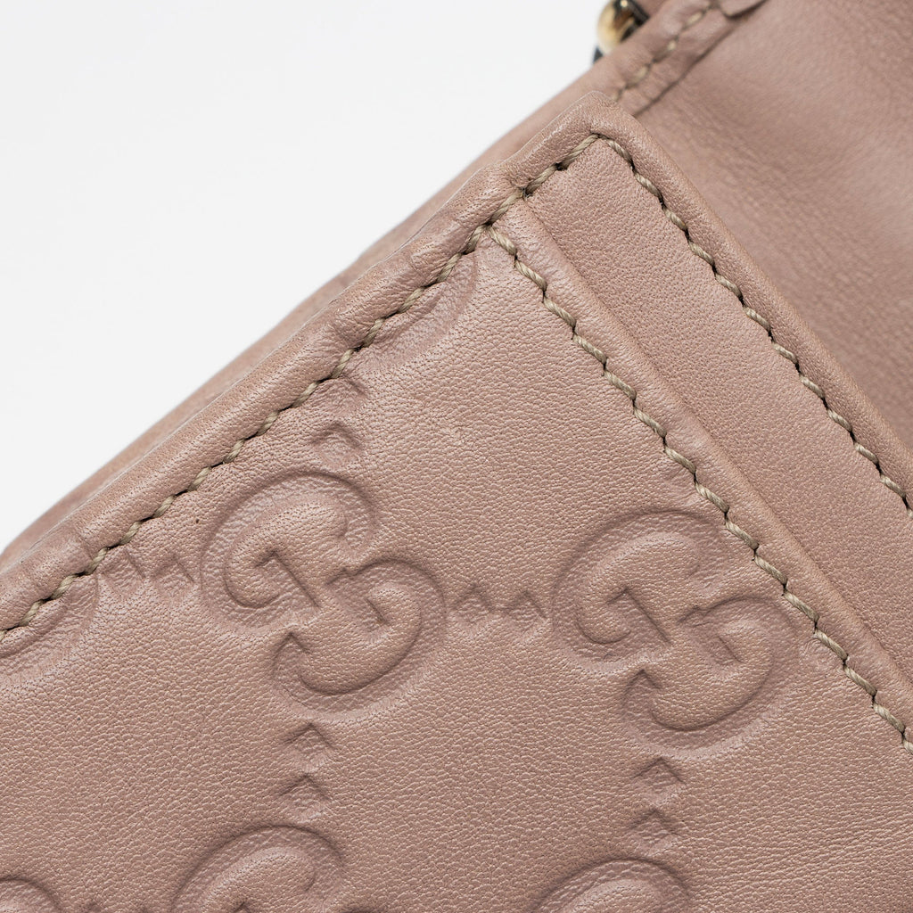 Gucci Guccissima Leather Bree Continental Wallet (SHF-NXJ3NA)