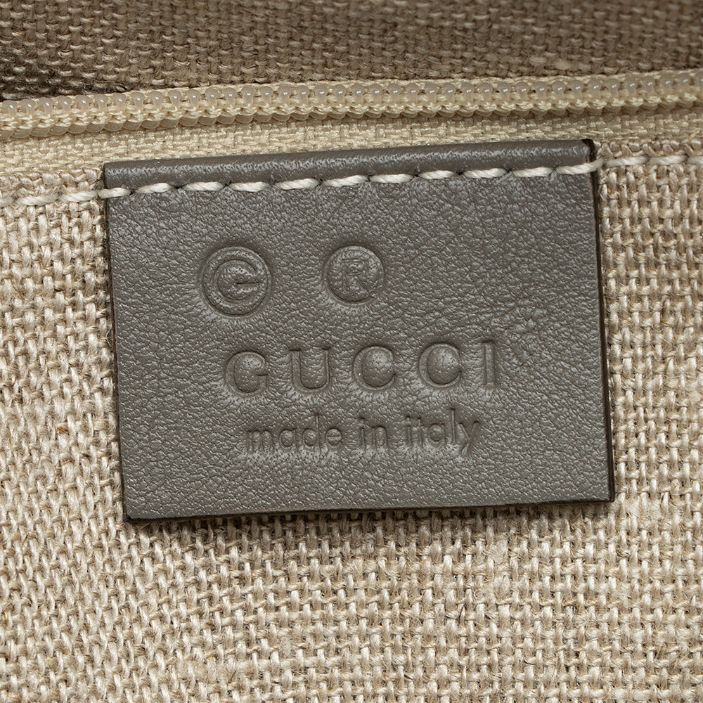 Gucci Guccissima Leather Bree Small Tote (SHF-21732)