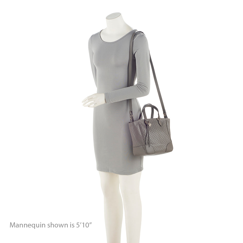 Gucci Guccissima Leather Bree Small Tote (SHF-21732)