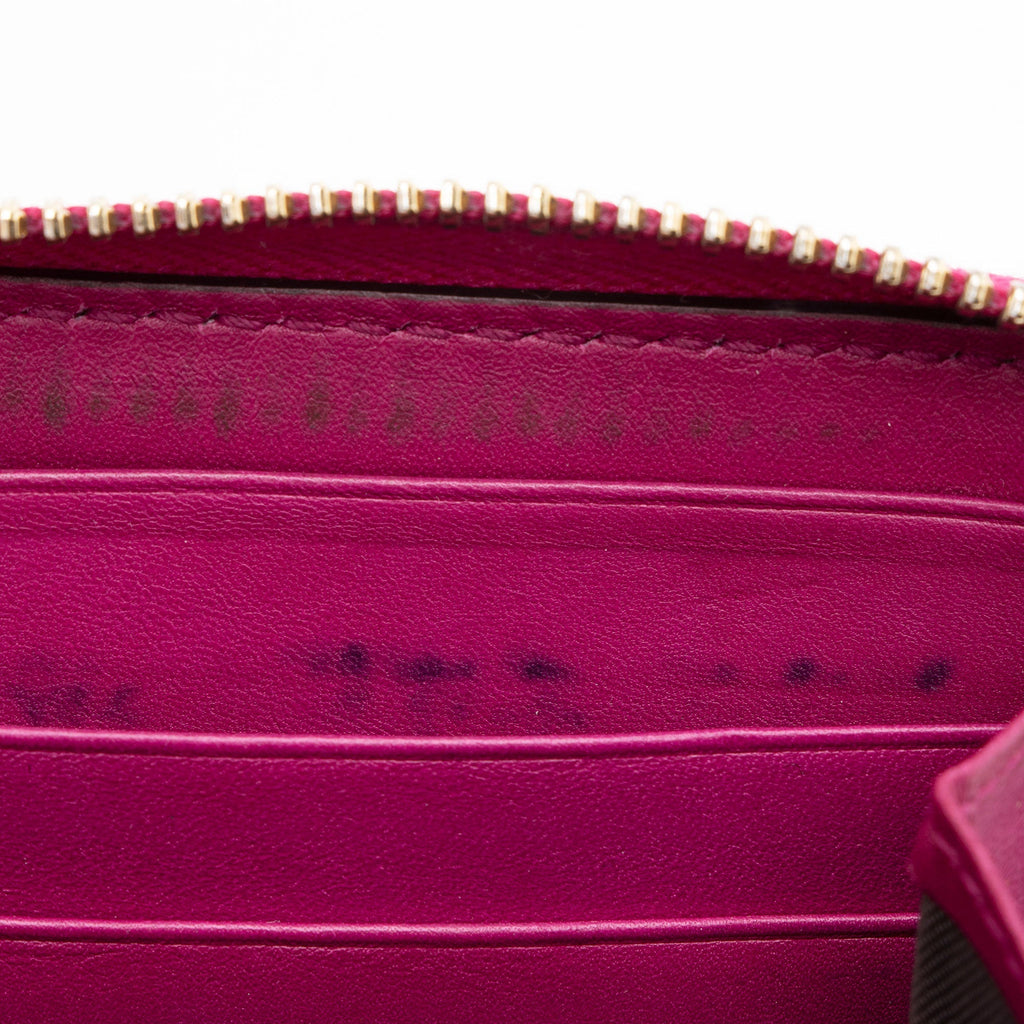 Gucci Guccissima Leather Bree Zip Around Wallet (SHF-s1cU37)