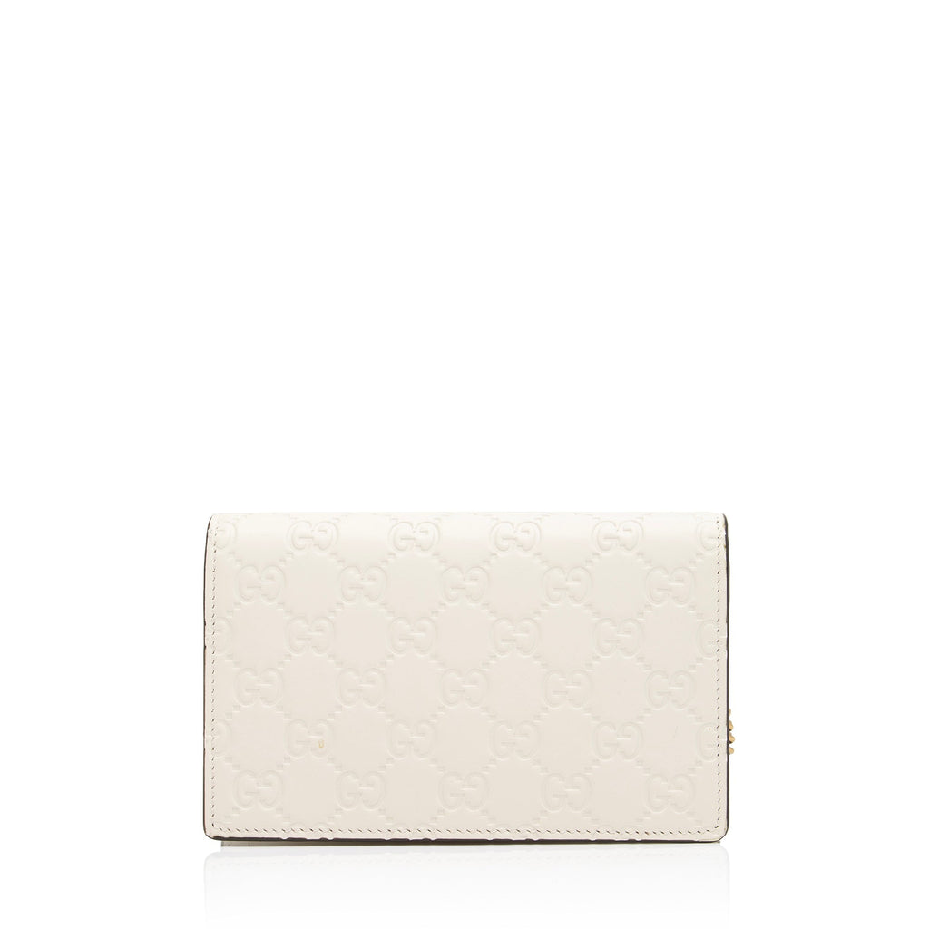 Gucci Guccissima Leather Cherry Mini Chain Bag (SHF-ag0Ibh)