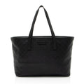 Gucci Guccissima Leather Classic Medium Zip Tote (SHF-CnrScb)