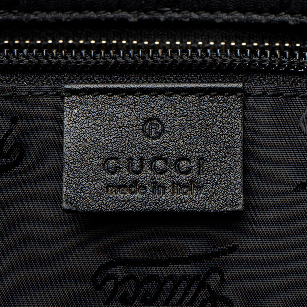 Gucci Guccissima Leather Classic Medium Zip Tote (SHF-CnrScb)