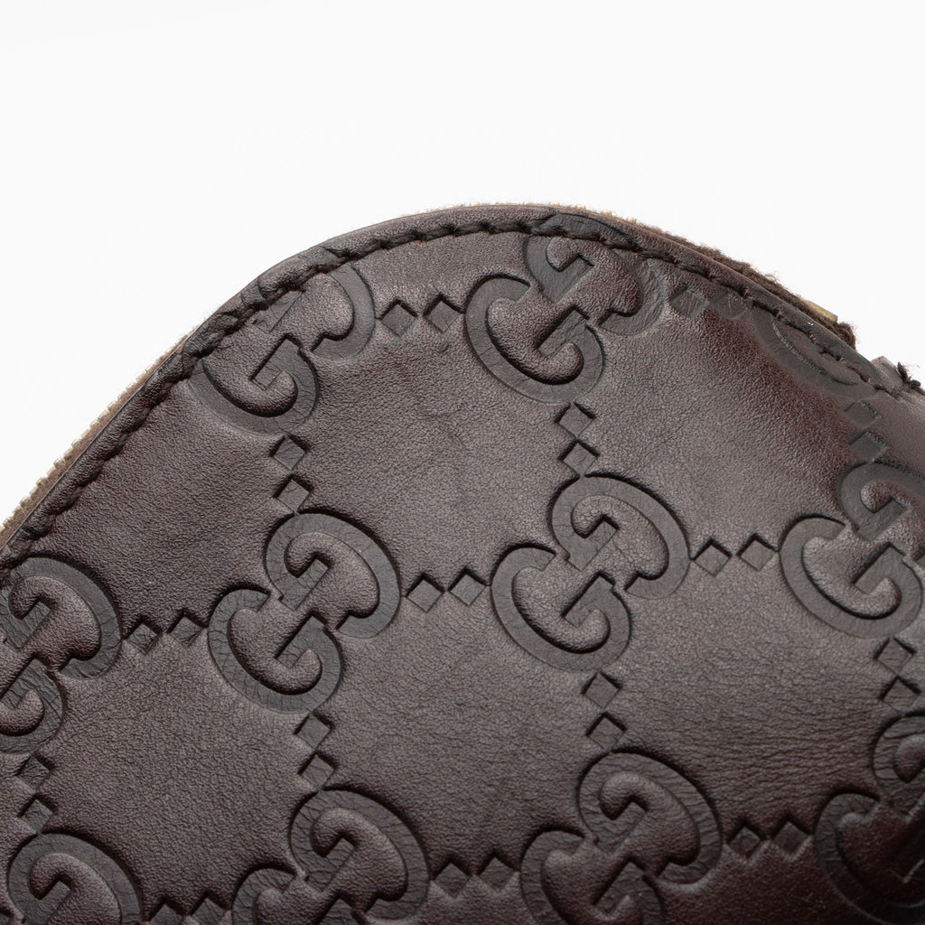 Gucci Guccissima Leather Cosmetic Pouch (SHF-gdae9s)