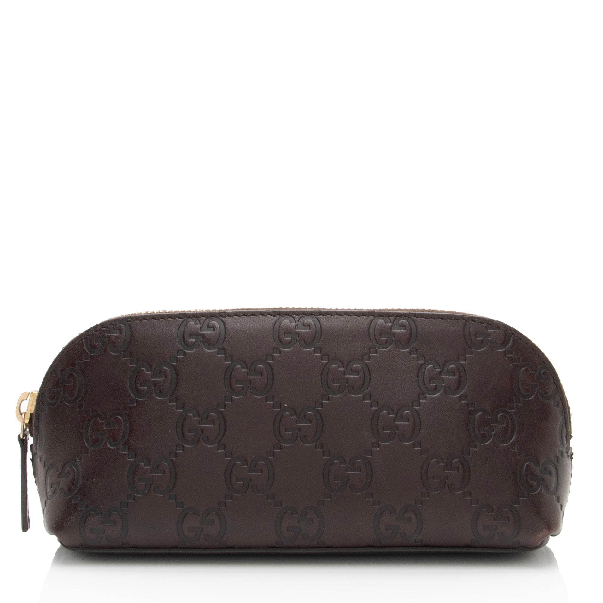 Gucci Guccissima Leather Cosmetic Pouch (SHF-gdae9s)