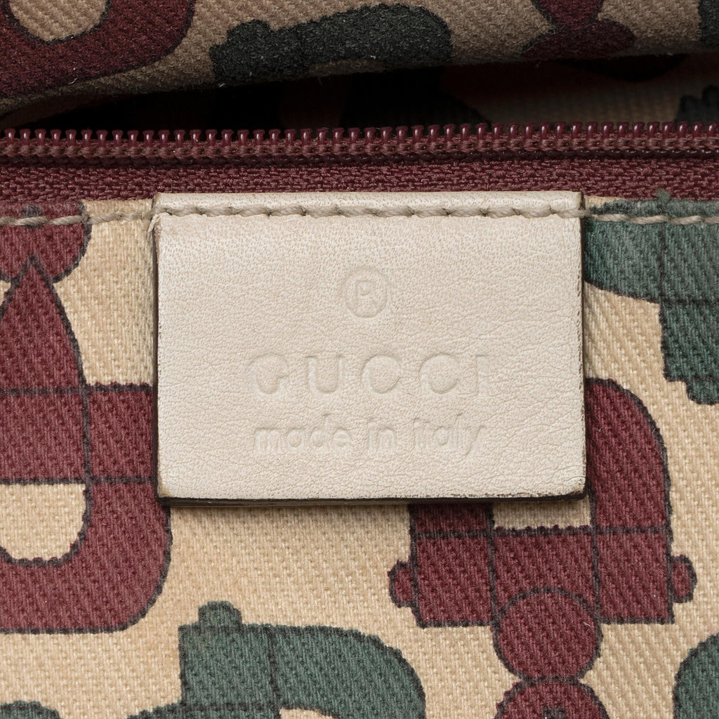 Gucci Guccissima Leather D Ring Medium Hobo (SHF-22364)