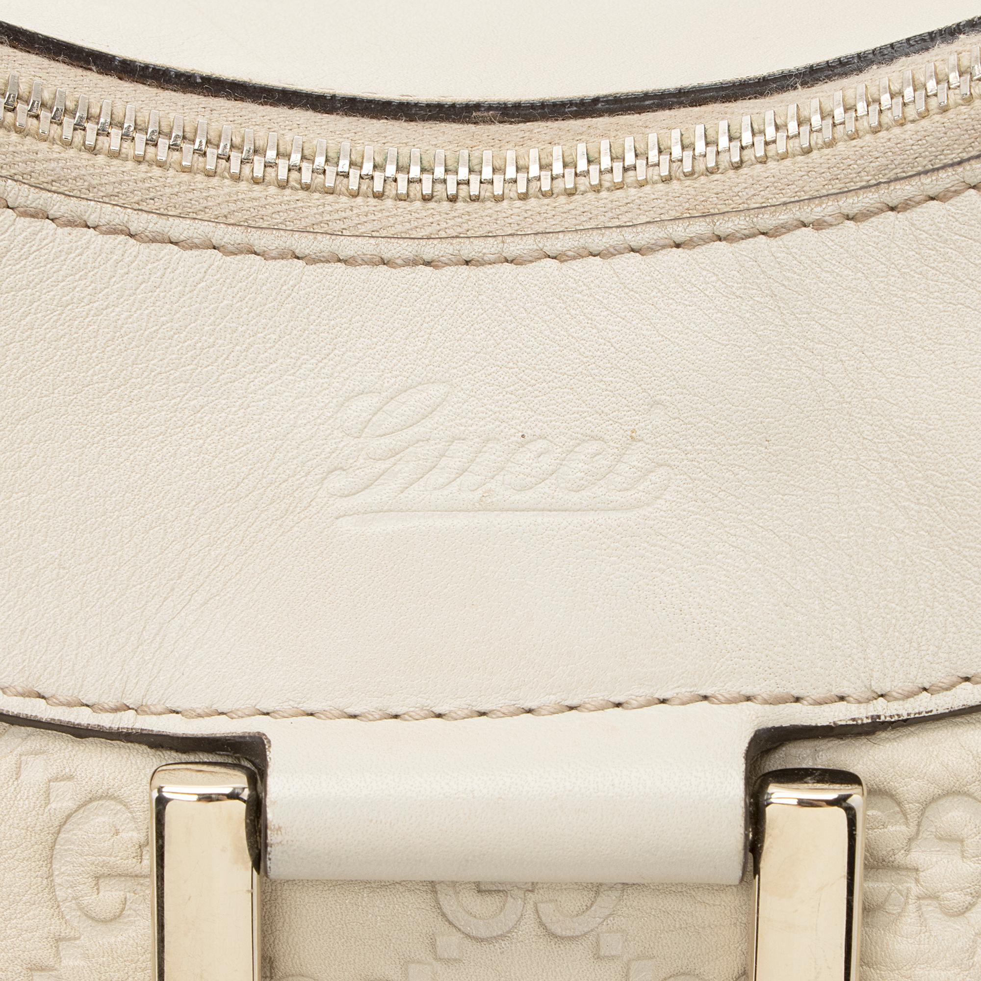 Gucci Guccissima Leather D Ring Medium Hobo (SHF-22364)